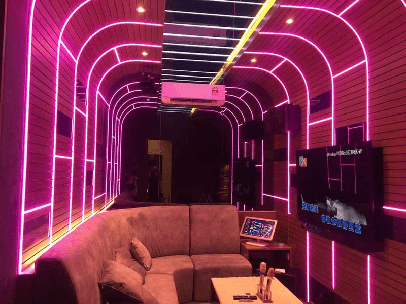 Design and Build Home Theater and KTV Room RGB Lighting Effect