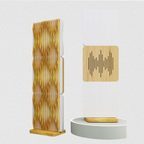 hybrd acoustic floor screen