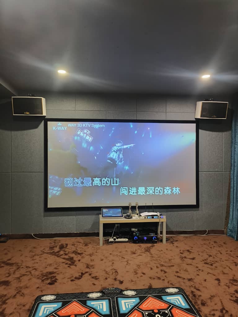 Soundproofing and Acoustic Treatment For KL Superlink House 300 sqft Home Theater Acoustic Treatment Expert