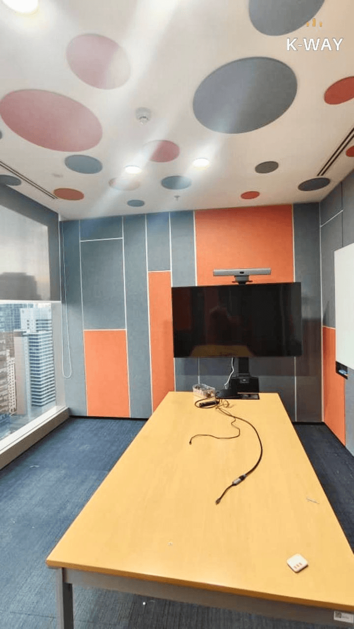 Soundproofing and Acoustic Treatment For KL Town Office Block 500sqft