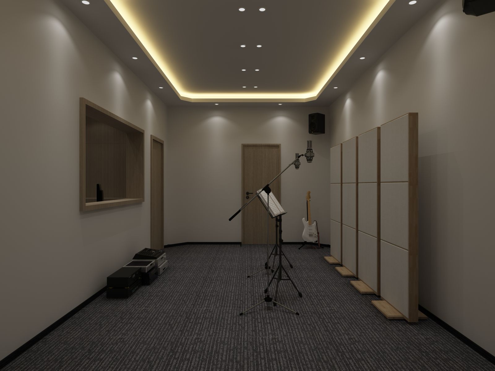 soundproofing and acoustic treatment for music recording studio room malaysia 