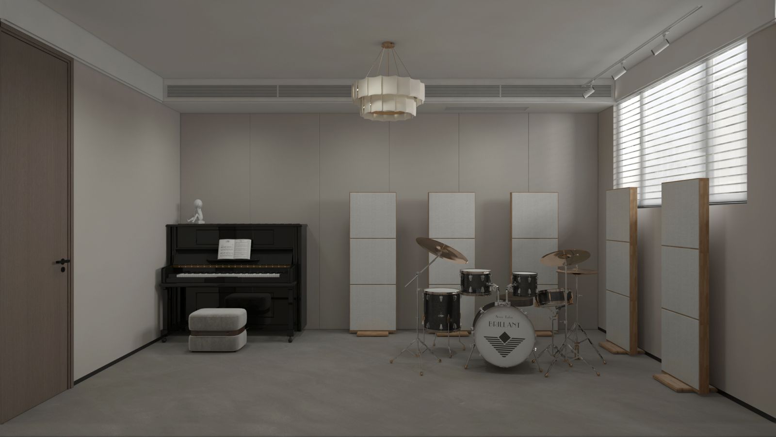 soundproofing and acoustic treatment for studio rooom acoustic panels and acoustic floor screen and partition wall malaysia 