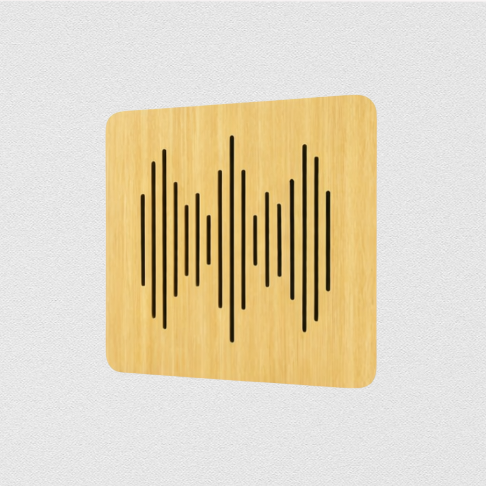 woodflex acoustic wall absorber cube