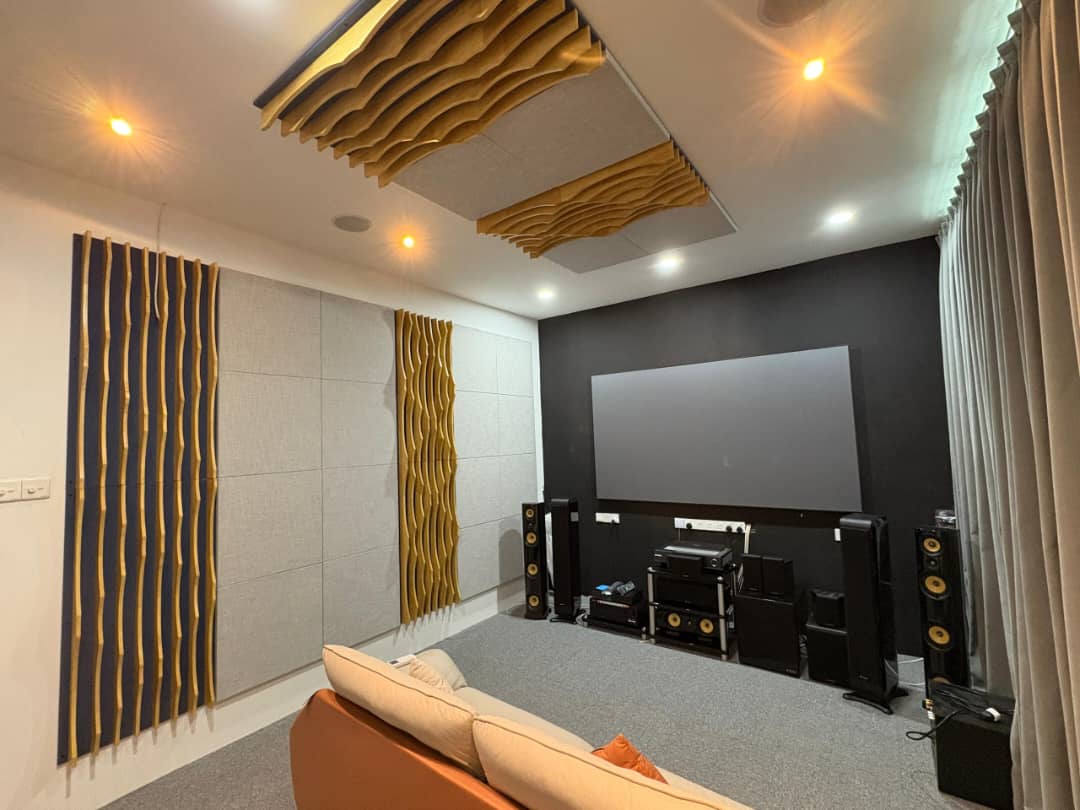 Soundproofing and Acoustic Treatment For Family KTV Room Mont Kiara 180sqft